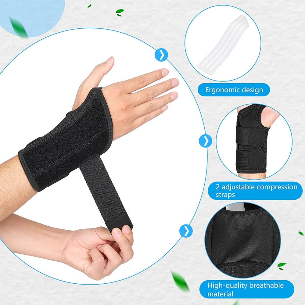 Wrist brace for wrist sprain or carpal tunnel syndrome - Entire Body