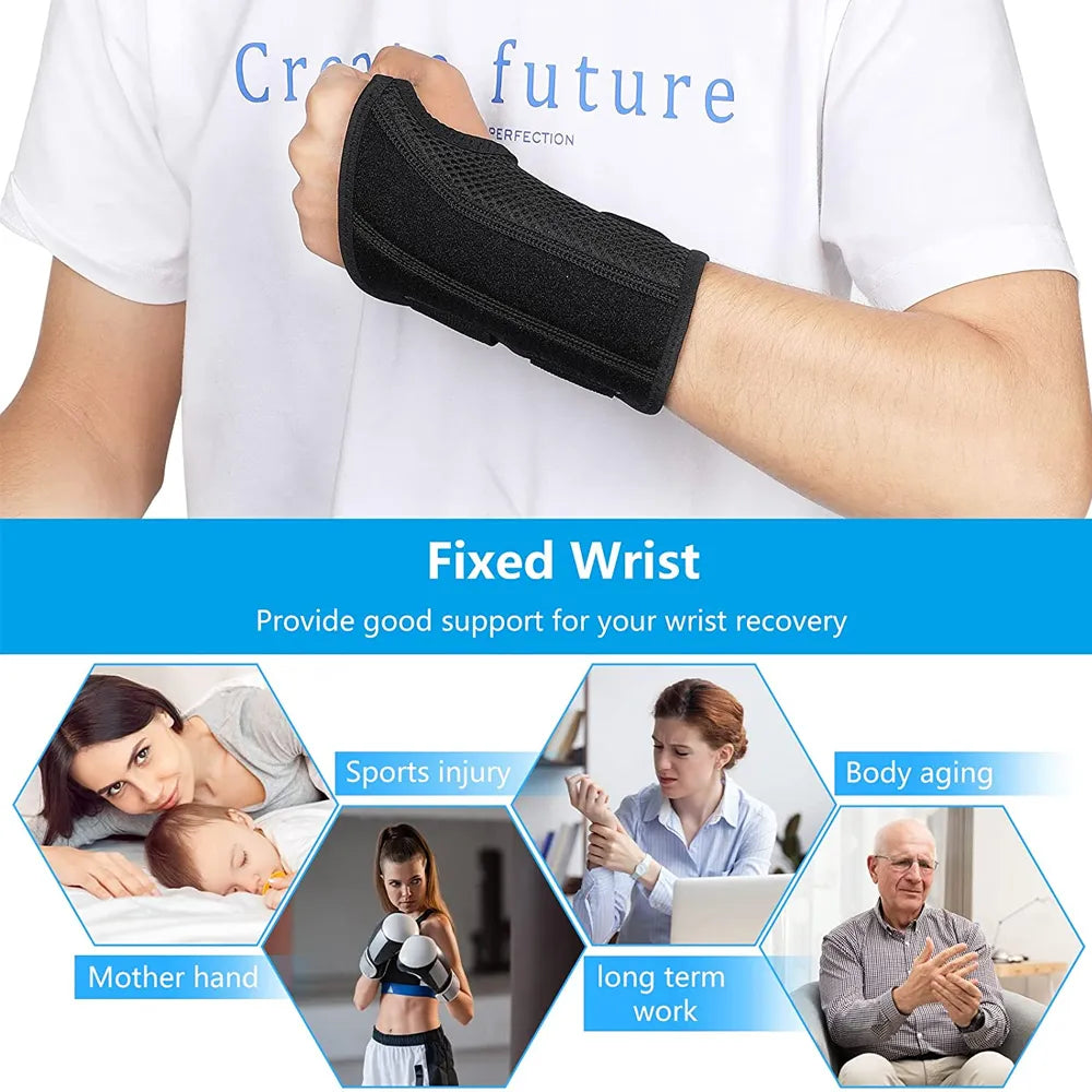 Wrist brace for wrist sprain or carpal tunnel syndrome - Entire Body